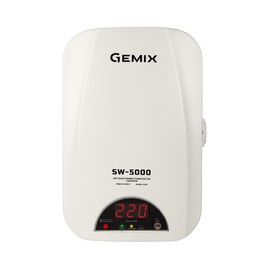 Стабілізатори напруги Стабілізатор напруги Gemix SW-5000 Білий